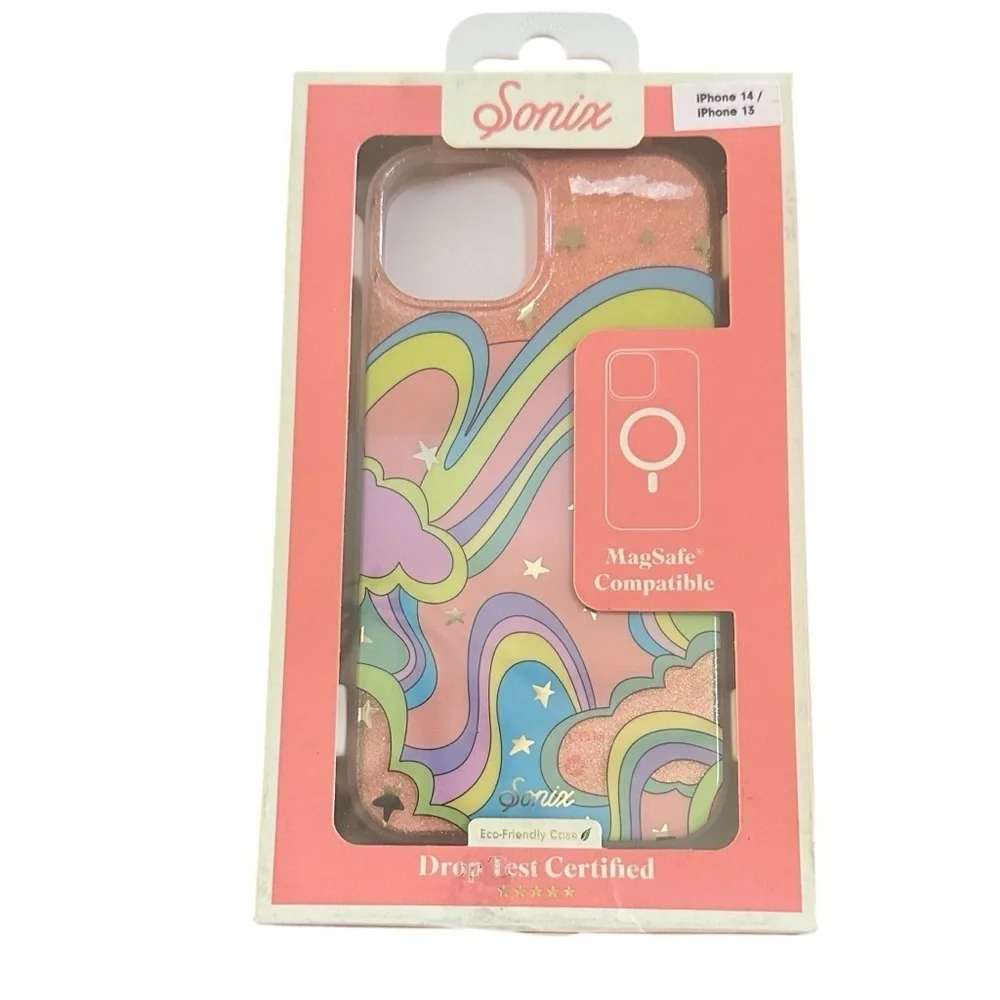Sonix Illusion iPhone MagSafe Antimicrobial Hardshell Case various sizes NWT